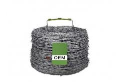 China 2.8mm 500mm Diamond Razor Wire Fence Barbed Coil Fencing supplier