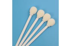 China White PP Stick Round Foam Tip TOC Nasopharyngeal  Specimen Collection Swab supplier