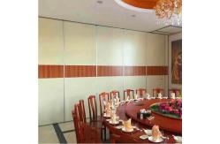 China Big Room Separate Into Small Room Movable Partition Walls For Hotel supplier