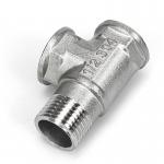 ANSI DIN Pipe Line Accessories Male Female T Shaped Nipple Stainless Steel T Pipe Fittings for sale
