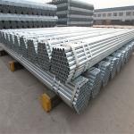 DC520 Z160 Galvanised Steel Round Tube 90mm OD 6mm Steel Pipe Hot Dipped for sale