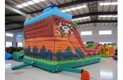 China Factory Inflatable Pirate Ship Obstacle Course Animals Pirate Boat Inflatable Castle supplier