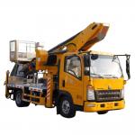 Factory HOWO 33M Telescopic Boom Bucket Truck Aerial Work Vehicle for High-Altitude Operation Trucks for sale