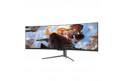 China 49 Inch 120Hz Gaming Desktop Monitor Frameless Curved Widescreen supplier