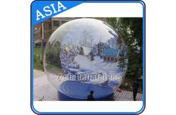 China Human Inflatable Bubble Tent Xmas Inflatable Snow Globe EN - 71 supplier