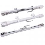 White 50KG Wall Mounted Wave Curtain Track for sale