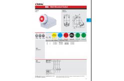 China Wall Mounting 63A 3P 230V Surface Socket Outlets supplier