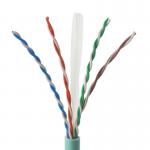 10G UTP CAT6A CAT7 CAT8 Cable 23AWG Solid Bare Copper PVC 1000ft for sale
