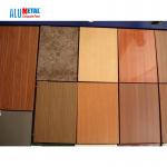 Exterior Wall 3mm Wooden Aluminum Composite Panel Recycled for sale