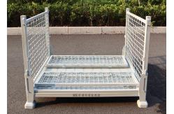 China Custom Powder Coating Mesh Stillage For Forklift Transportation supplier