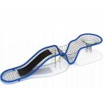 Kids Playground Climbing Net Commercial Outdoor Triangle Rope Scramble Net for sale