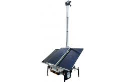 China Dc 24V Solar Camera Cctv Trailers For Mining Area Monitoring supplier