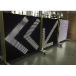 Free Standing LED Lane Control Signs Tunnel For Driver Warning for sale