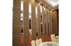 China College Top Hanging Operable Partition Wall / Folding Room Partitions supplier