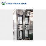 400 x 400 x 1200 Double - Layer Glass Door Dynamic Pass Box With Control Panel for sale
