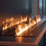 Modern Fireplace Steel Material Water Vapor Electric Steam Fireplace With Remote Control Function for sale