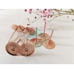 Roof Slates Copper Disc Rivets 100 Pcs Package 20mm Length 18mm Round Base for sale