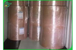 China Jumbo roll Coated 110g To 350g Double sides full Black Craft Paper board supplier