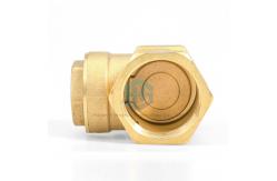 China  Brass Horizontal Check Valve Female Threaded For Water Flow Control supplier