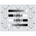 Transmissive Ikegami Camera CPU Test Chart Sineimage YE0195 for sale