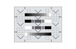 China Transmissive Ikegami Camera CPU Test Chart Sineimage YE0195 supplier