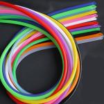 Colored Soft Flexible Silicone Tubing 0.5-100mm OD Range FDA LFGB Approved for sale