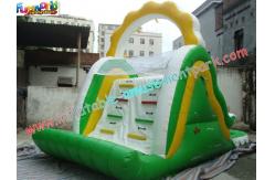 China Customized Outdoor Inflatable Water Slides With Pool For Backyard Use supplier