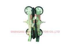 China Elevator replacement Parts Roller Guide Shoe , Rated Speed 3.50m/s supplier