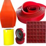 Pu Coated Wheel Casting Polyurethane Wear Plate Polyurethane Plow Blades For Tractors for sale