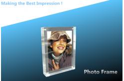 China 3D laser photo frame/crystal photo frame/Rectangle/CRYSTAL CUBE/rectangle beveled/Flat supplier