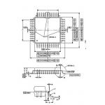 Integrated Circuit Chip Microcontrollers  MC68HC908AP32CFB MOTOROLA MQFP44 for sale