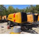 Refurbished Diesel Used Concrete Trailer Pump HBT6016-C5D 6860 Kg for sale