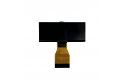 China VA LCD Display White Segments Black Background 5V FPC Connect supplier