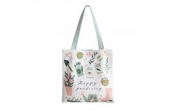 China Fresh Design Canvas Handbags , Environmentally Friendly Canvas Fabric Shopping Bags supplier
