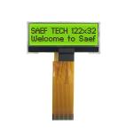 3V MCU Interface Monochrome Graphic LCD Display 122x32  STN Positive for sale