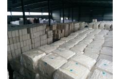 China High Quality Environmental Stuffing Material Cotton Filling Fiber Bleached Cotton Raw supplier