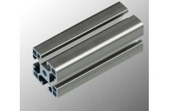 China Aluminum Assembly Line Modular Aluminium Profile System With Black / Silvery Anodized supplier
