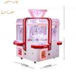 Dreamland 4 players catch boutique grab gift mini plush toy claw crane machine coin operated claw game machine for sale