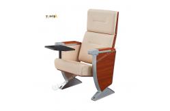 China Comfortable Church Foldable Seat And Backrest Padded Armrest Auditorium Chairs supplier