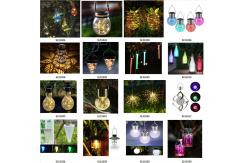 China Solar Changing Color Hummingbird Wind Chime supplier