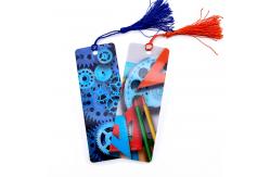 China Three-Dimensional Lenticular Bookmark Advanced 3D Hologram Marker supplier