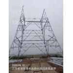 Circle Telecommunication Steel Tower 50m 60m Four Leg for sale