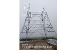 China Circle Telecommunication Steel Tower 50m 60m Four Leg supplier