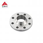 DN50 Titanium Welding Neck Flange - ANSI B16.5 Ti-Pd Alloy WN Pipe Connector / Metal Flange for sale