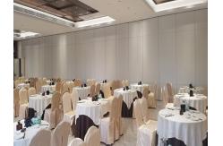 China Movable Panel Library School Sliding Folding Partition Walls 4000 MM Height supplier