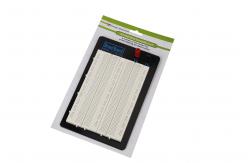 China 3A - 5A ABS Housing Round Hole Breadboard , White Large Solderless Breadboard supplier