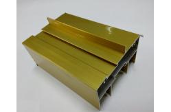 China Electrophoresis Aluminum Door Extrusions For Sliding Door Window supplier