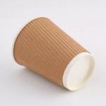 Triple Wall Paper Cup And Coffee To Go Disposable High-quality Triple Layers Ripple Wall Paper Coffee Cup for sale