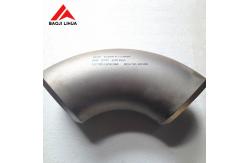 China Pure Titanium Elbow , 45 Deg 90 Deg Titanium Pipe Fitting With Long Radius supplier