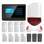 Wireless Wired Smart Burglar Alarm System WIFI GSM for sale